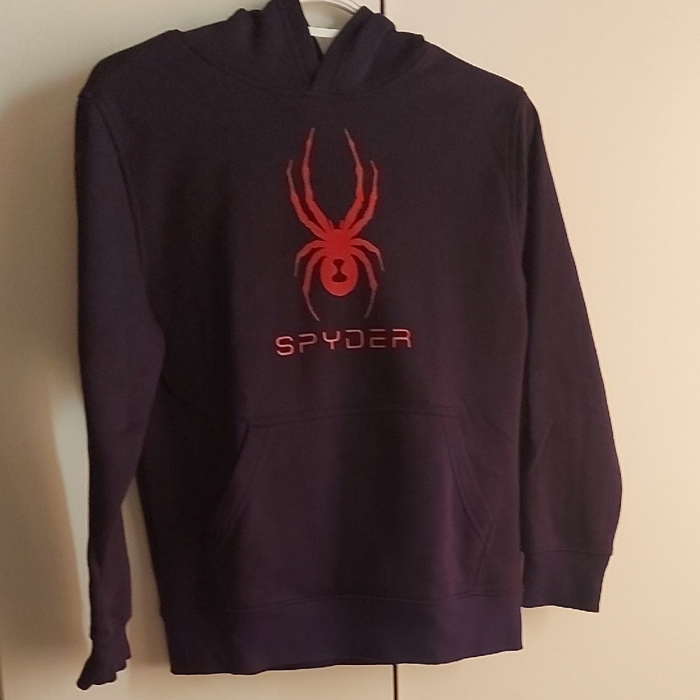 Spyder pullover hoodie Youth L 10/12